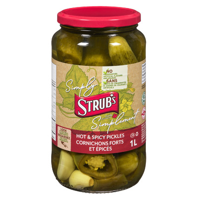 Strub's Simply Pickles Hot & Spicy