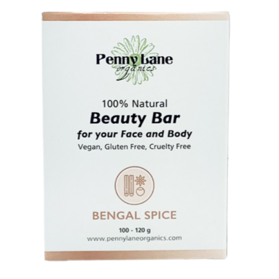 Penny Lane Organics 100% Natural Beauty Bar Bengal Spice