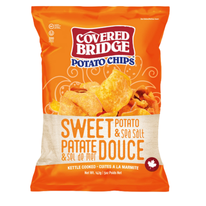 Covered Bridge Sweet Potato & Sea Salt Chips