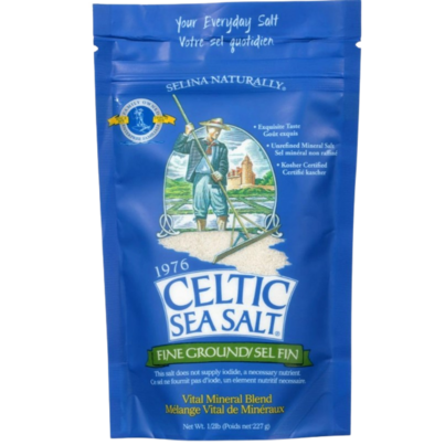 Celtic Sea Salt Fine Ground Vital Mineral Blend