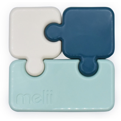 Melii Luxe Puzzle Bento Container Blue