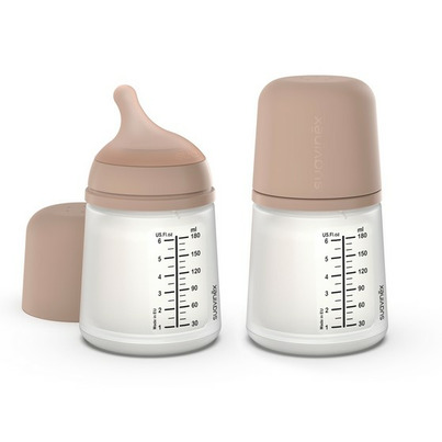 Suavinex Zero.Zero Small Anti-Colic Bottle Adaptable Flow Medium