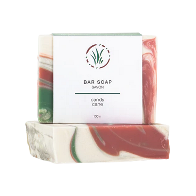 All Things Jill Candy Cane Bar Soap