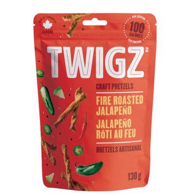 Twigz Craft Pretzels Fire Roasted Jalapeno