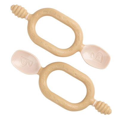 Bibado Dippit Baby Spoon Pack Fawn