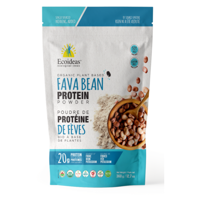 Ecoideas Organic Fava Pea Protein Powder