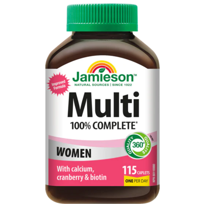 Jamieson 100% Complete Multivitamin For Women