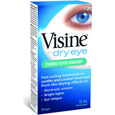 Visine Tired Eye Relief Eye Drops