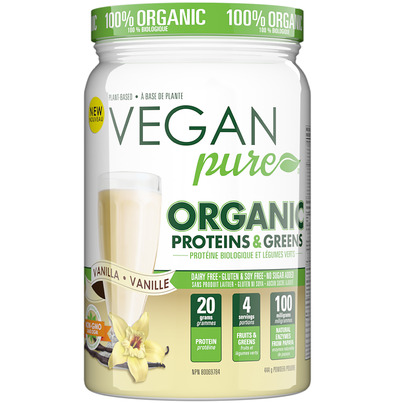 Vegan Pure Organic Protein & Greens Vanilla