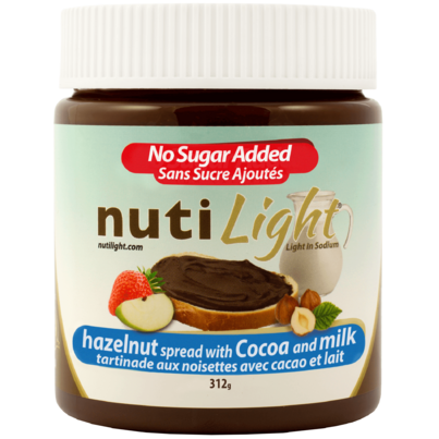 Nutilight Hazelnut Spread With Cocoa And Milk