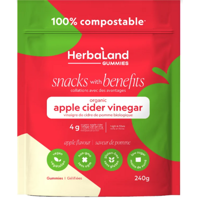Herbaland Snack Healthy Packs Apple Cider