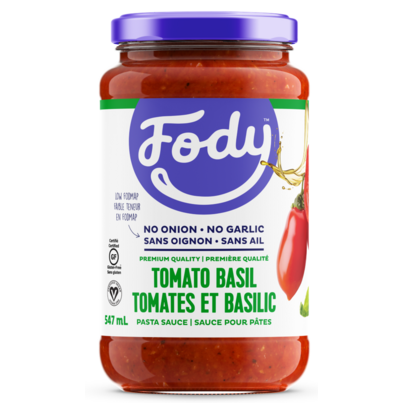Fody Premium Tomato Basil Sauce