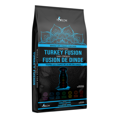 Harlow Blend All Life Stages Grain Free Dog Food Formula Turkey Fusion