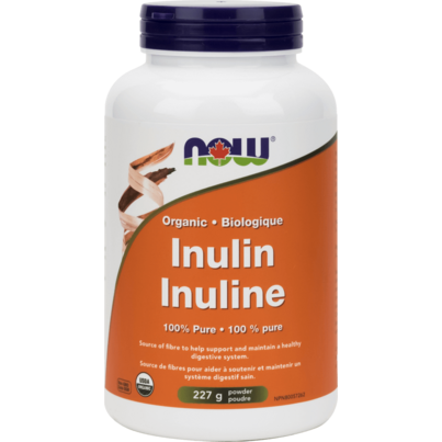 NOW Foods 100% Pure Organic Inulin Powder