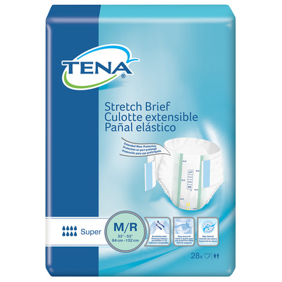 TENA Stretch Brief Super Absorbency