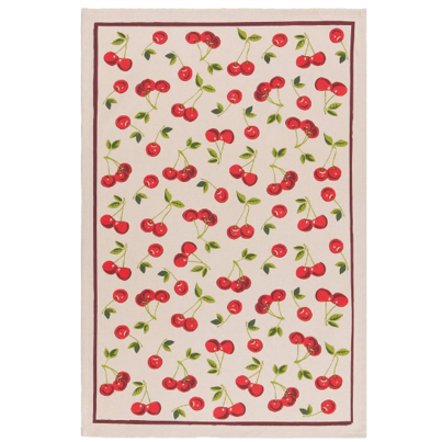 Now Designs Printed Kitchen Towel Cherries