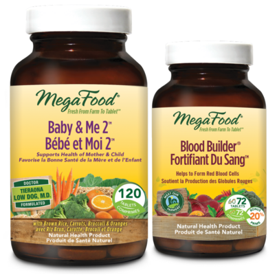 MegaFood Baby & Me 2 With Bonus Blood Builder