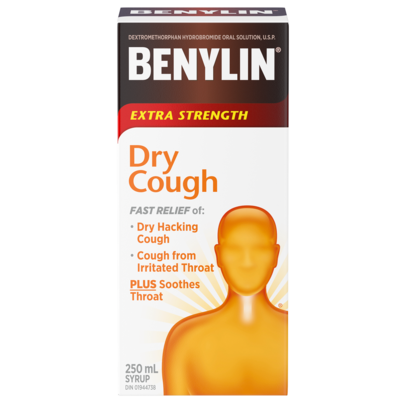 Benylin Regular Strength Dry Cough Syrup