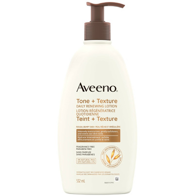 Aveeno Tone And Texture Daily Renewing Lotion Fragrance-Free