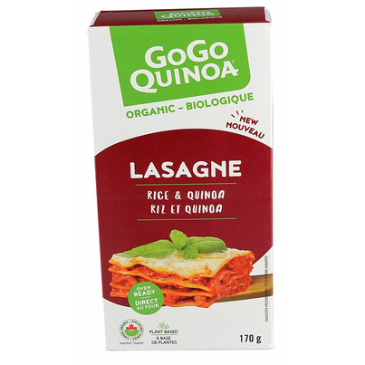 GoGo Quinoa Rice & Quinoa Lasagne Pasta