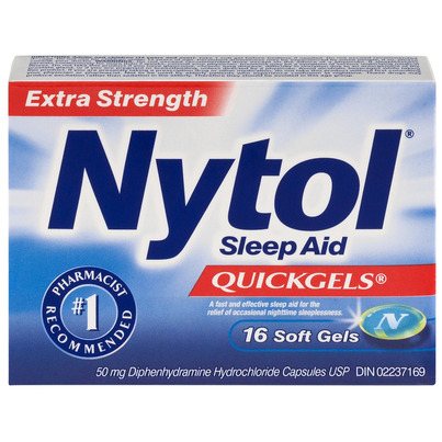 Nytol Sleep Aid Extra Strength QuickGels