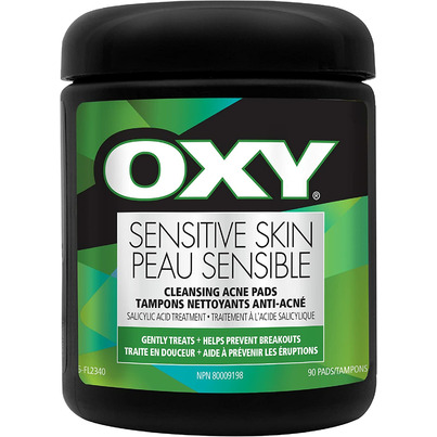 OXY Sensitive Skin Cleansing Acne Pads With Salicylic Acid