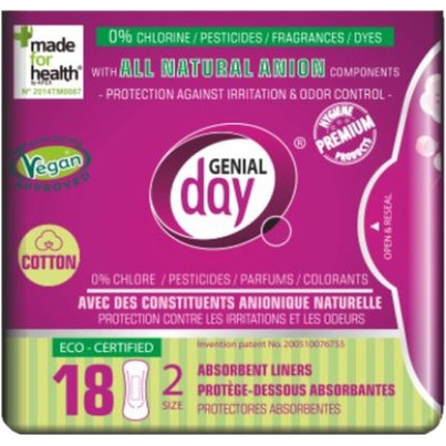 Genial Day Absorbent Liners