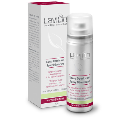 Lavilin Odor Protection Spray Deodorant Women