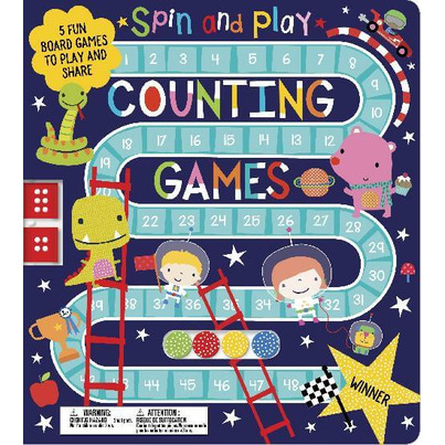 Make Believe Ideas Spin And Play Counting Games Activity Book