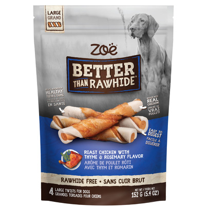 Zoe Better Than Rawhide Twists Chicken, Rosemary & Thyme