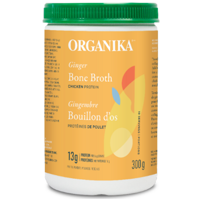 Organika Chicken Bone Broth Protein Powder Ginger