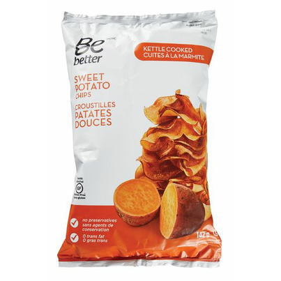 Be Better Gluten Free Sweet Potato Kettle Chips