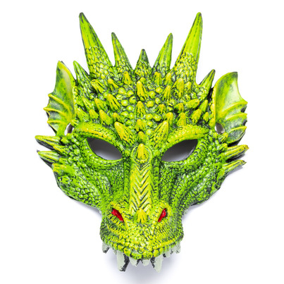 Great Pretenders Dragon Mask Green
