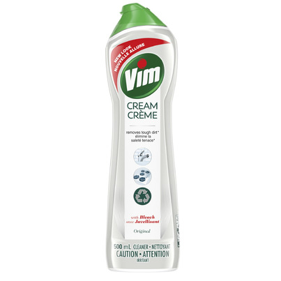 Vim Cream Cleanser With Bleach