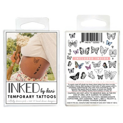 Inked By Dani Temporary Tattoo Butterfly Dreams