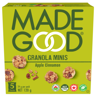MadeGood Granola Minis Apple Cinnamon