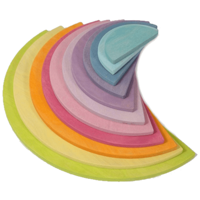 Grimm's Large Pastel Semicircles