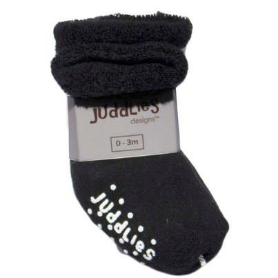 Juddlies 2 Pack Socks Black And White