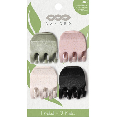 BANDED Claw Clips Rainforest