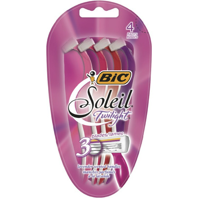 BIC Soleil Twilight Razors With Lavender Scented Handles