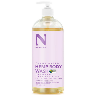 Dr. Natural Hemp Body Wash Calming Lavender Oil