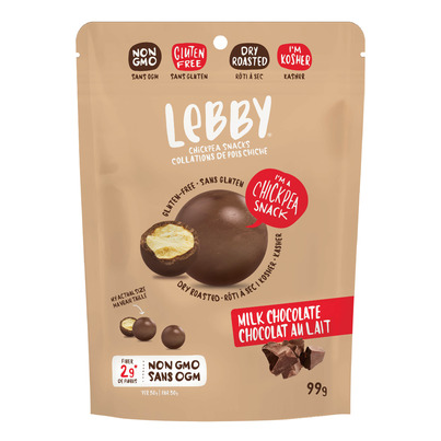 Lebby Milk Chocolate Chickpea Snack