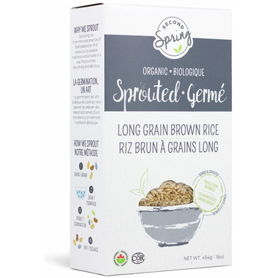 Second Spring Organic Sprouted Long Grain Brown Rice