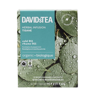 DAVID'S Tea Pack Of 12 Sachets Cold 911