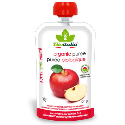 Bioitalia Apple Organic Puree Smoothie