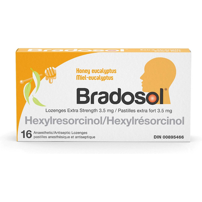 Bradosol Extra Strength Lozenges Honey Eucalyptus