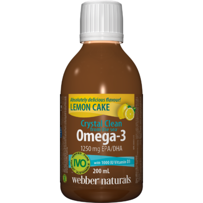 Webber Naturals Crystal Clean From The Sea With D3 Lemon Cake