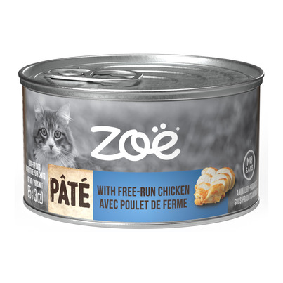 Zoe Pate With Free Run Chicken For Cats
