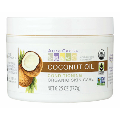 Aura Cacia Organic Unrefined Coconut Oil