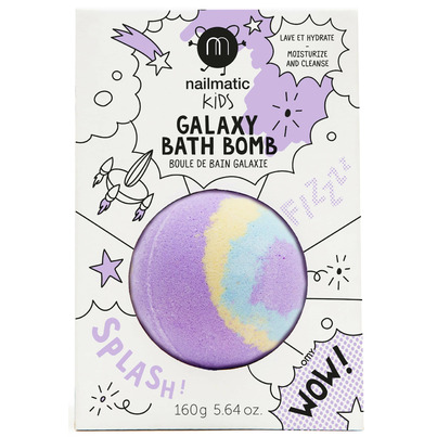 Nailmatic Colouring And Soothing Bath Bomb For Kids Pulsar